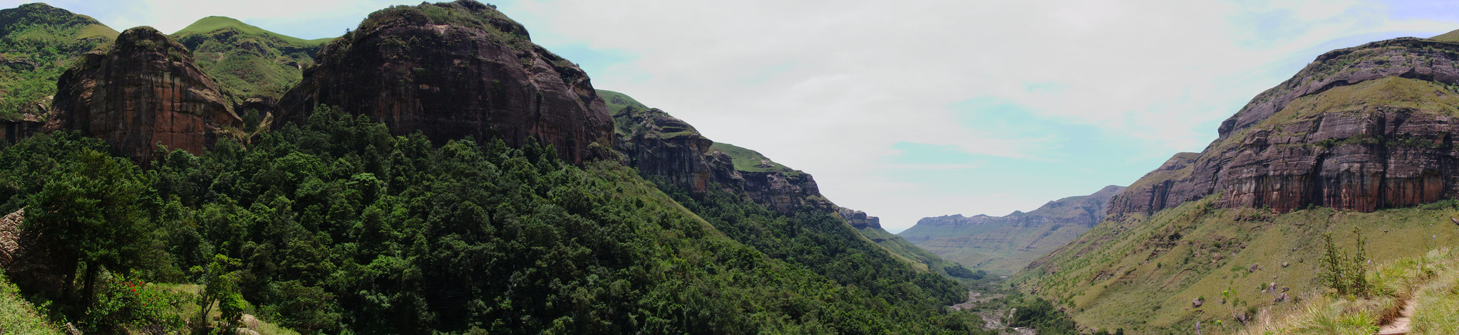 Tugela river valley,South Africa ,photo by Pieter Edelman