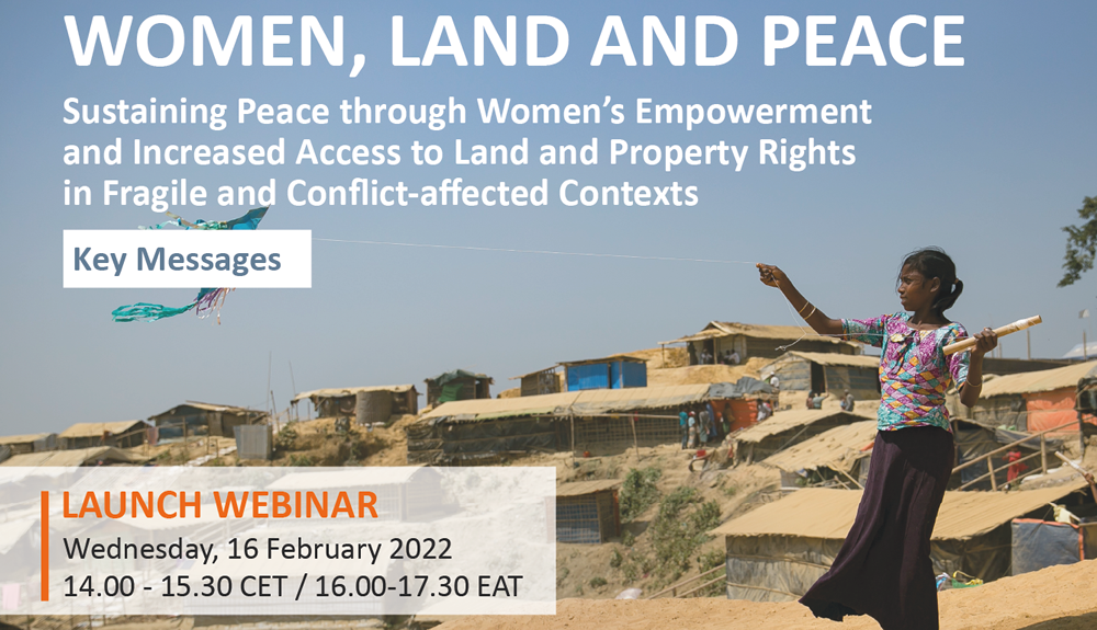 Women, land and peace