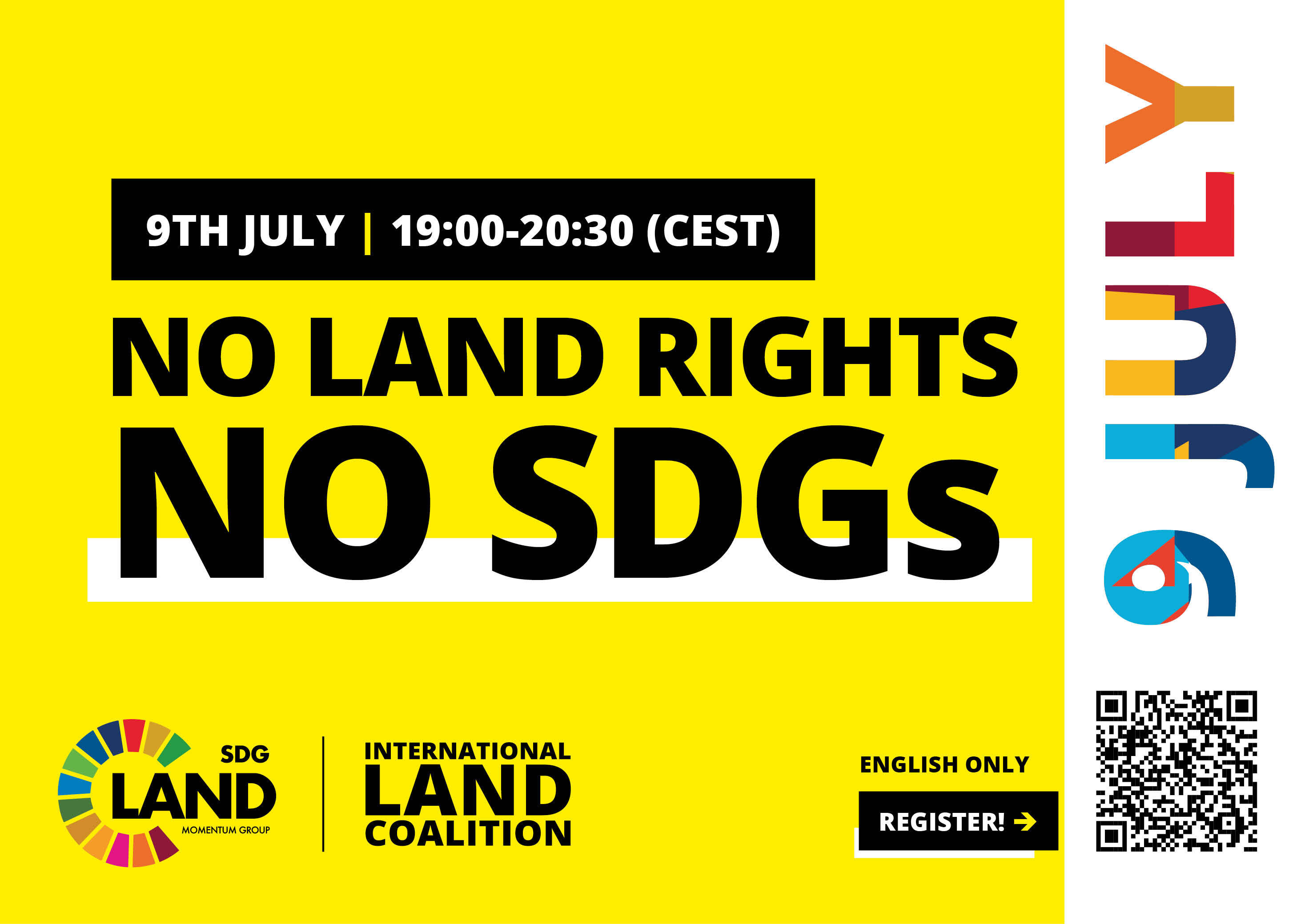 No Land Rights - No SDGS