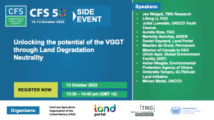 CFS 50 Land Degradation Neutrality