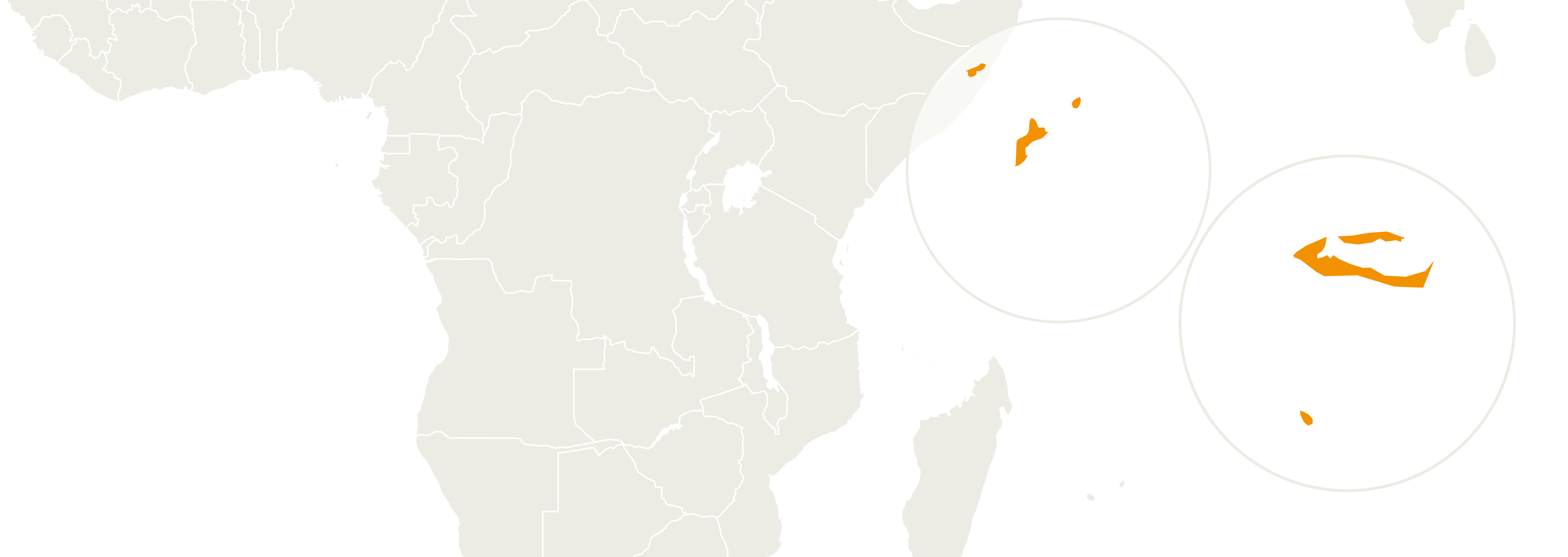 Map of Seychelles