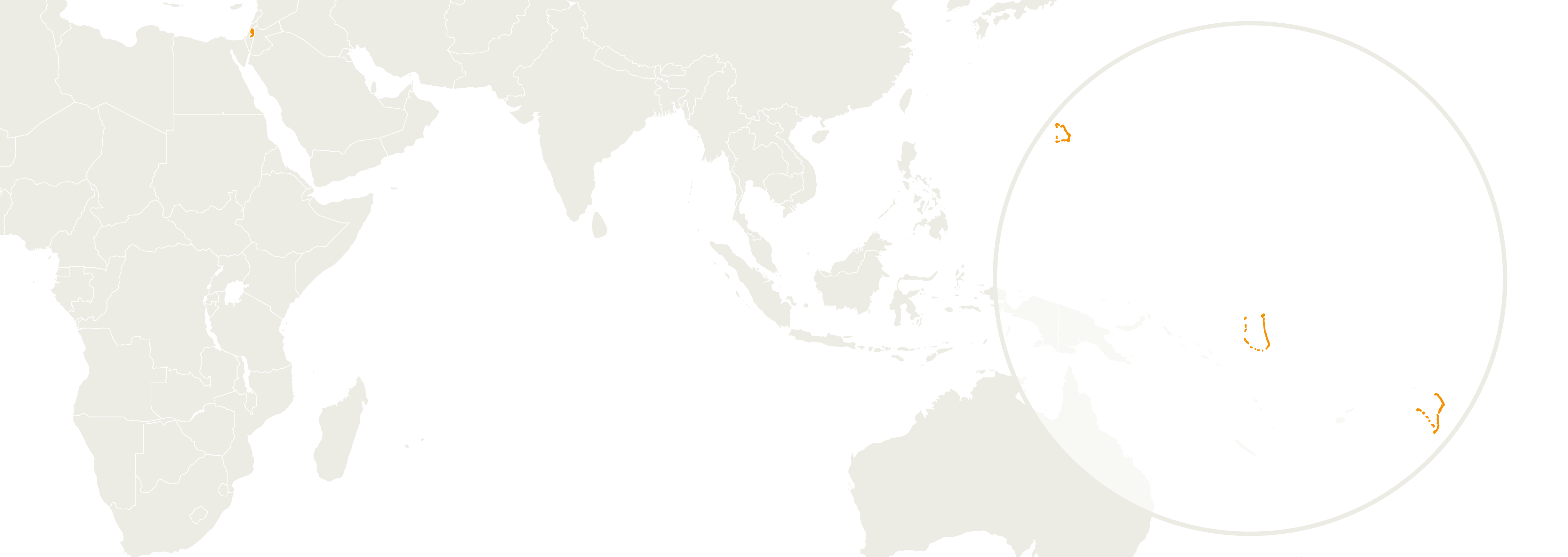 Map of Tokelau