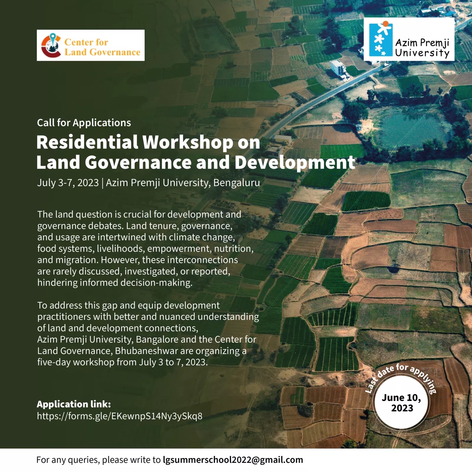 Land Governance Summer School