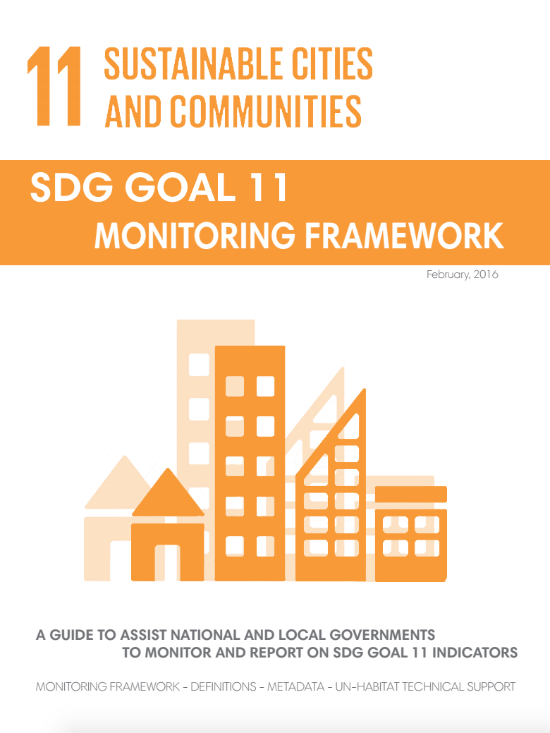 SDG Goal 11: Monitoring Framework