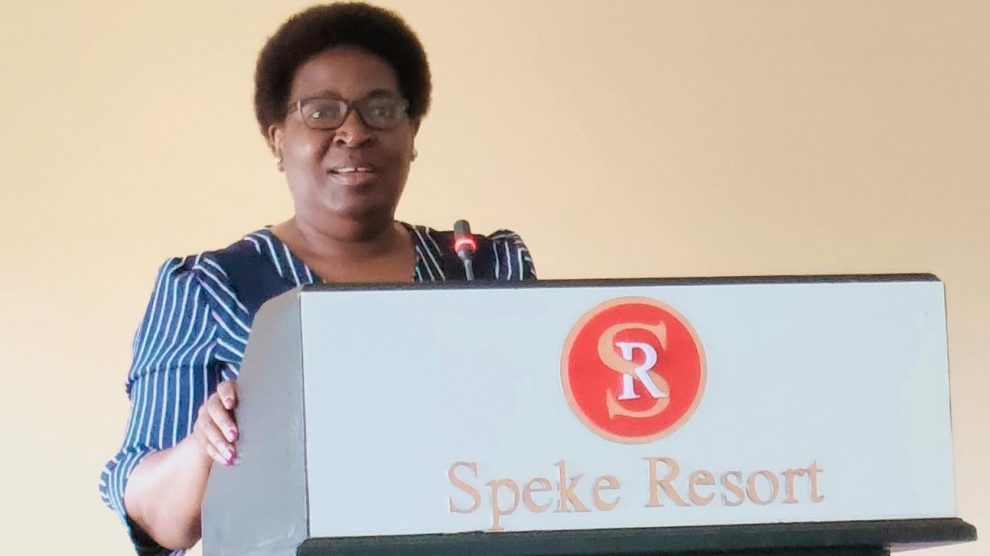 Director Land Management of the Ministry of Lands, Naome Kabanda launching the “Community-based Land Registration and Land Use Planning on Customary Land in Uganda” project at Speke Resort Munyonyo