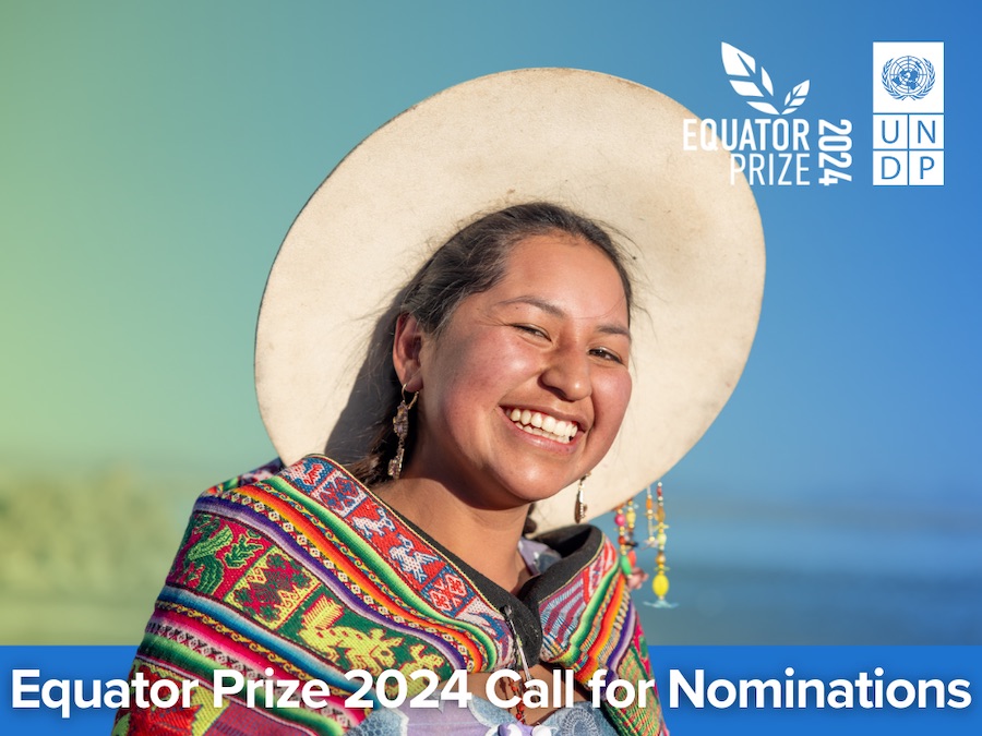 Call for nominations open for Equator Prize 2024 | Land Portal