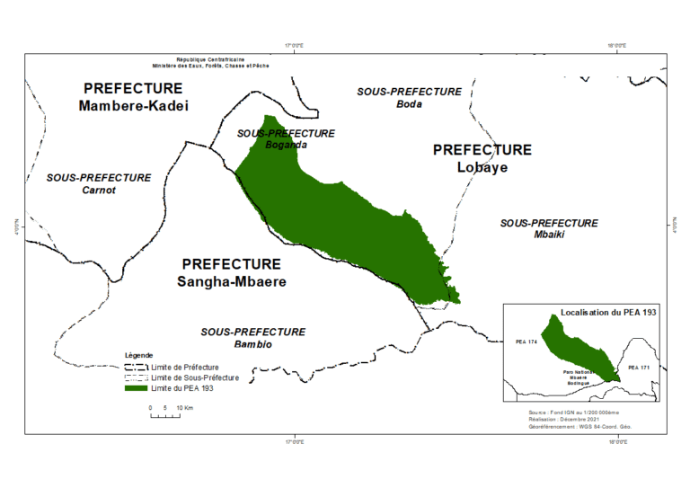 Carte de la concession attribuée à Bois Rouge. [EIC/OpenFacto].