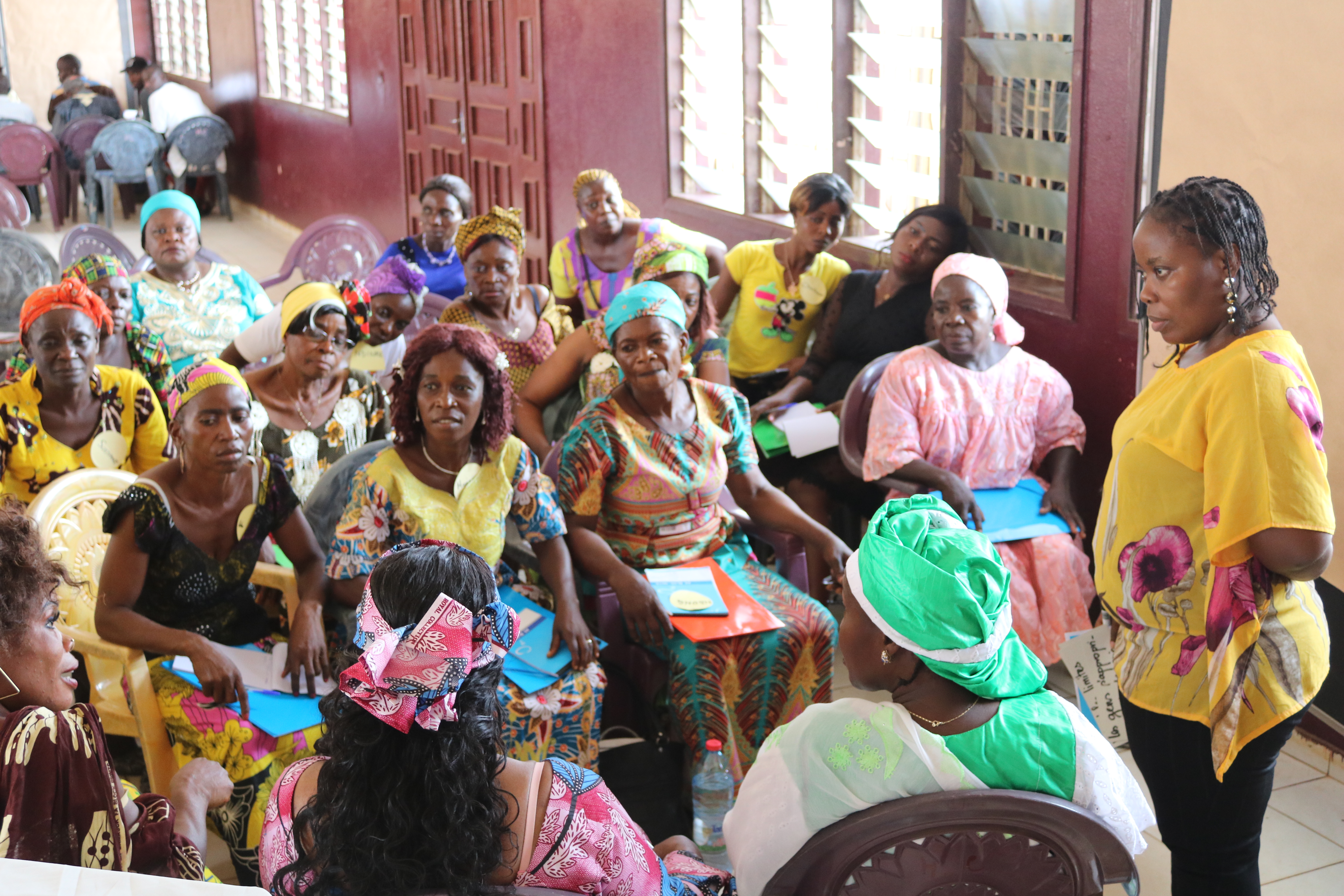 Womens group in a workshop