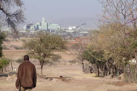 Platinum mining in South Africa