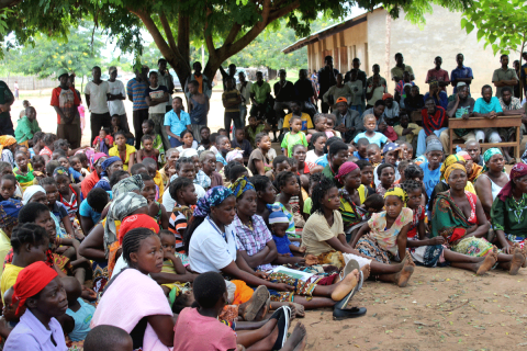 A land rights inauguration ceremony in Mozambique, by Lasse Krantz