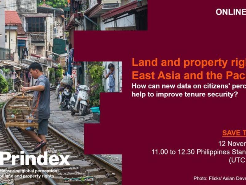 Land and property rights in East Asia and the Pacific