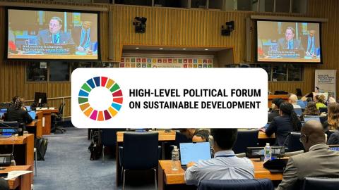 Image of a meeting about the SDGs