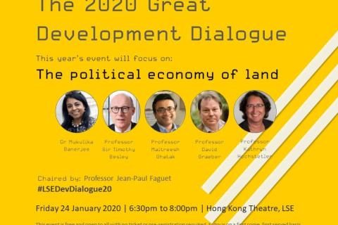 The 2020 Great Development Dialogue: the political economy of land 