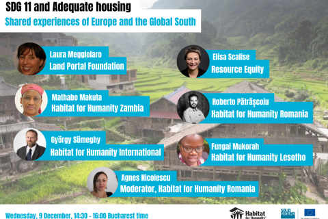 SDG 11 and Adequate housing: Shared experience of Europe and the Global South