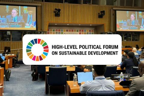 Image of a meeting about the SDGs