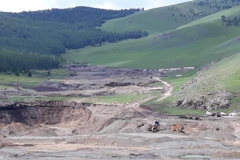 Tsenkher Soum, Mongolia, WOLTS Project