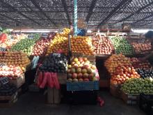 Feria de alimentos en América Latina