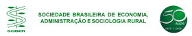 Sociedade Brasileira de Economia e Sociologia Rural logo