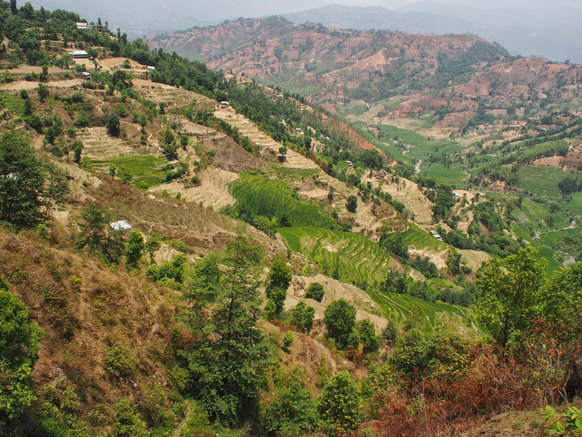  Himalayan foothills in Nepal, photo by National Snow and Ice Data Center (NSIDC) (CC BY 2.0)